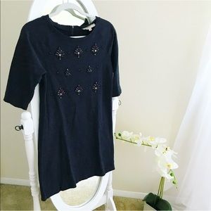 Loft Embellished Shift Dress